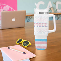 Bisexual Pride Tumbler With Handle LGBTQ Bi Flag - Wonder Print Shop