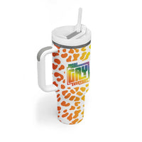 Funny Gay Pride Tumbler With Handle More Gay Everyday LGBT - Wonder Print Shop