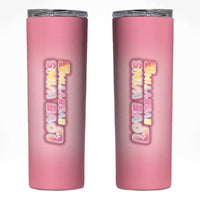 LGBT Pride Skinny Tumbler Love Wins Everytime Rainbow - Wonder Print Shop