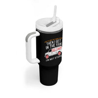 I'm Not Stupid I Gotta See The Candy First Then I Get In The Van Funny Tumbler With Handle - Wonder Print Shop