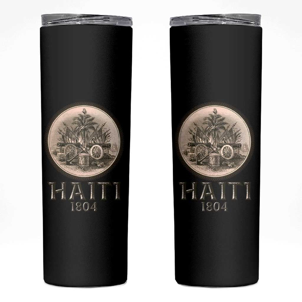 Haitian Skinny Tumbler Revolution 1804 Haiti Flag Vintage - Wonder Print Shop