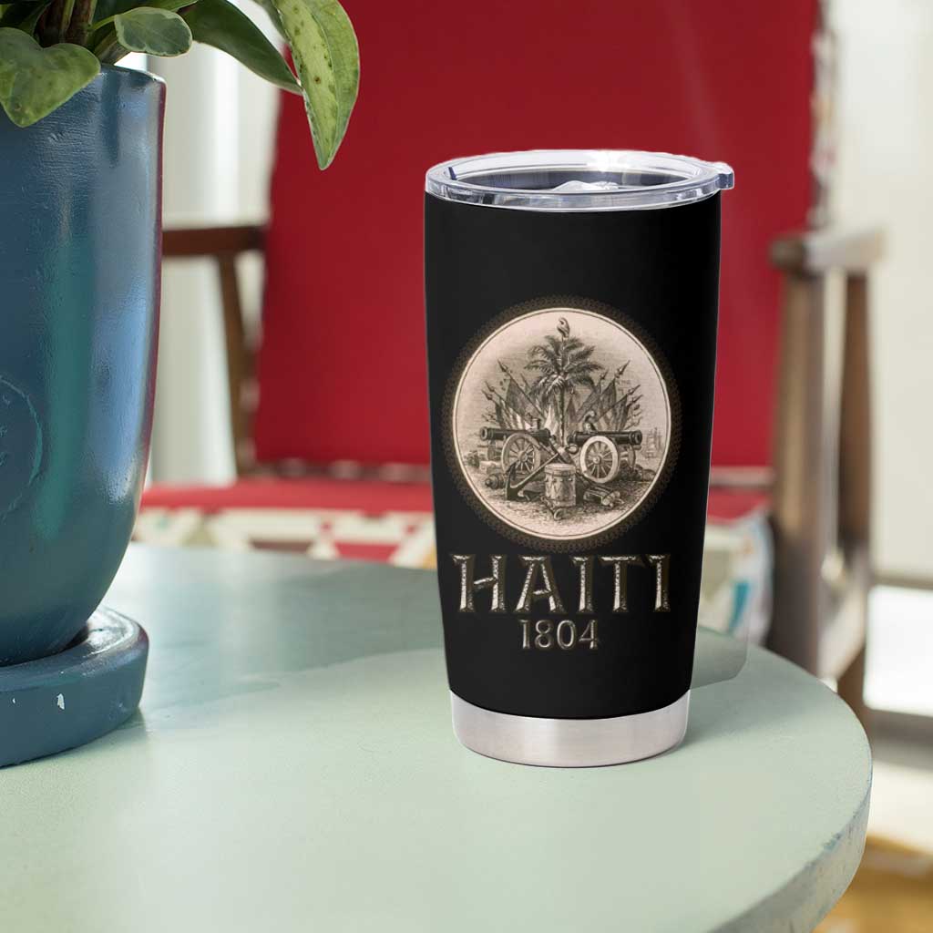 Haitian Tumbler Cup Revolution 1804 Haiti Flag Vintage - Wonder Print Shop