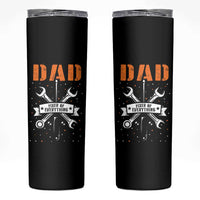 Father's Day Skinny Tumbler Dad Fixer Of Everything - Wonder Print Shop