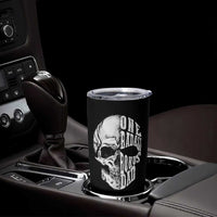 Father's Day Tumbler Cup One Badass Bonus Dad Skull - Wonder Print Shop