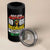 1865 Juneteenth 4 in 1 Can Cooler Tumbler Because My Ancestors Weren't Free In 1776 - Wonder Print Shop
