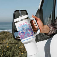 Washington DC Lover Cherry Blossom Tumbler With Handle - Wonder Print Shop