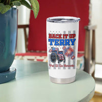 Funny 4th Of July Tumbler Cup Back Up Terry Put It In Reverse - Wonder Print Shop