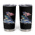 Funny 4th Of July Tumbler Cup George Washington Riding Shark Patriotic Independence Day - Wonder Print Shop