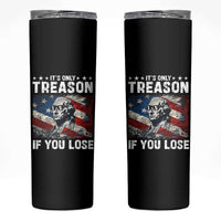 George Washington Skinny Tumbler It's Only Treason If You Lose 4th Of July - Wonder Print Shop