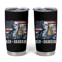 Funny 4th Of July Drinking Tumbler Cup Ben Drankin Benjamin Franklin Patriotic Party - Wonder Print Shop