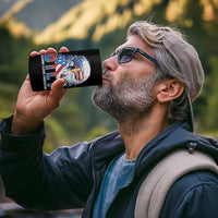 Funny 4th Of July 4 in 1 Can Cooler Tumbler Damn I Love Freedom - Wonder Print Shop