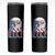 Funny 4th Of July Skinny Tumbler Damn I Love Freedom - Wonder Print Shop