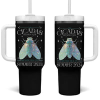 The Cicada Reunion U.S Tour 2024 Tumbler With Handle Broods XIII & XIX Cicadas Concert Fest - Wonder Print Shop