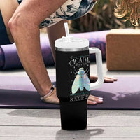 The Cicada Reunion U.S Tour 2024 Tumbler With Handle Broods XIII & XIX Cicadas Concert Fest - Wonder Print Shop