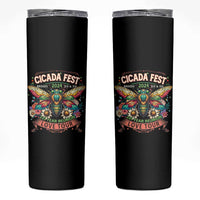 Cicada Fest 2024 Skinny Tumbler Broods XIII & XIX 221 Year Reunion Tour - Wonder Print Shop