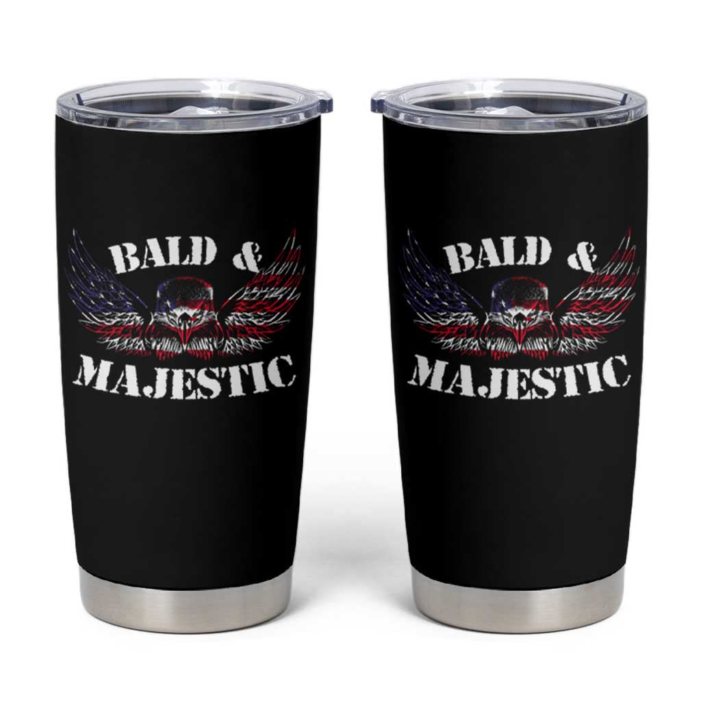 American Eagle Bald And Majestic Tumbler Cup - Wonder Print Shop