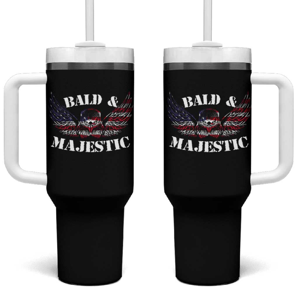 American Eagle Bald And Majestic Tumbler With Handle - Wonder Print Shop