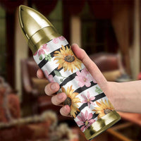 Christian Bullet Tumbler Be Still And Know Sunflower Aesthetic