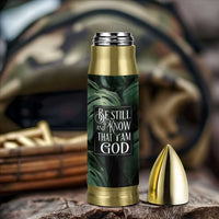 Christian Bullet Tumbler Be Still And Know That I Am God Aesthetic