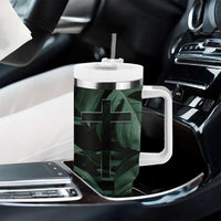 Christian Tumbler With Handle Be Still And Know That I Am God Aesthetic - Wonder Print Shop