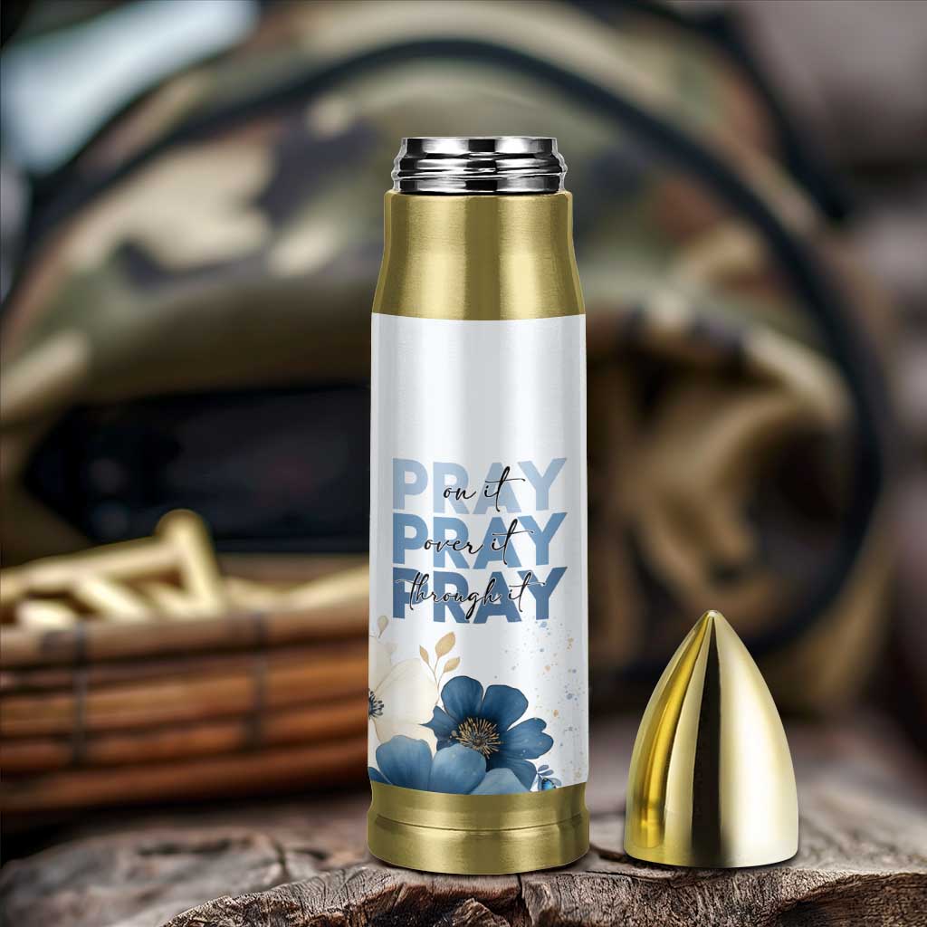 Personalized Christian Prayer Bullet Tumbler Custom Name Pray On It Pray Over It