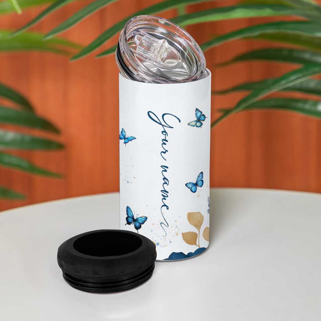Personalized Christian Prayer 4 in 1 Can Cooler Tumbler Custom Name Pray On It Pray Over It - Wonder Print Shop
