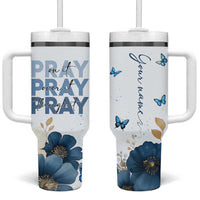 Personalized Christian Prayer Tumbler With Handle Custom Name Pray On It Pray Over It - Wonder Print Shop