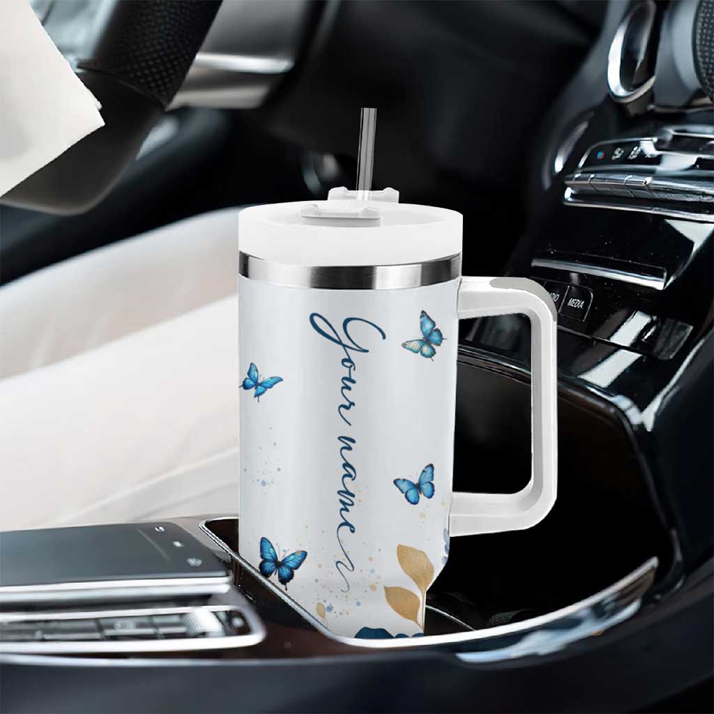 Personalized Christian Prayer Tumbler With Handle Custom Name Pray On It Pray Over It - Wonder Print Shop