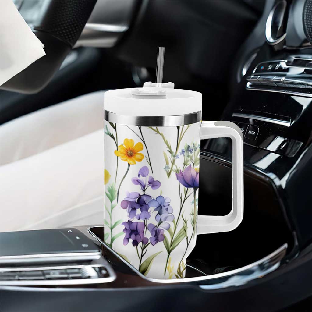 Christian Tumbler With Handle Faith Does Not Make Things Easy It Makes Them Possible - Wonder Print Shop