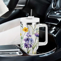 Christian Tumbler With Handle Faith Does Not Make Things Easy It Makes Them Possible - Wonder Print Shop
