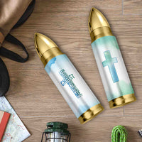 Christian Bullet Tumbler I Can Do All Things Through Christ Watercolor Christ Cross