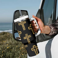 Christian Tumbler With Handle I Can Do All Things Through Christ Aesthetic - Wonder Print Shop