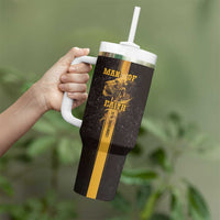 Christian Gifts For Men Tumbler With Handle Man Of Faith I Can Do All Things Through Christ - Wonder Print Shop