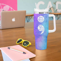 Suicide Prevention Awareness Tumbler With Handle Stay Stronger Your Story Isn't Over Yet - Wonder Print Shop