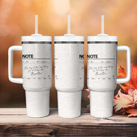 Daily Reminder Tumbler With Handle Stay Strong This World Needs You Suicide Prevention - Wonder Print Shop