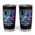 Suicide Prevention Tumbler Cup Choose Life Sunflower American Flag - Wonder Print Shop