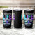 Suicide Prevention Tumbler Cup Choose Life Sunflower American Flag - Wonder Print Shop