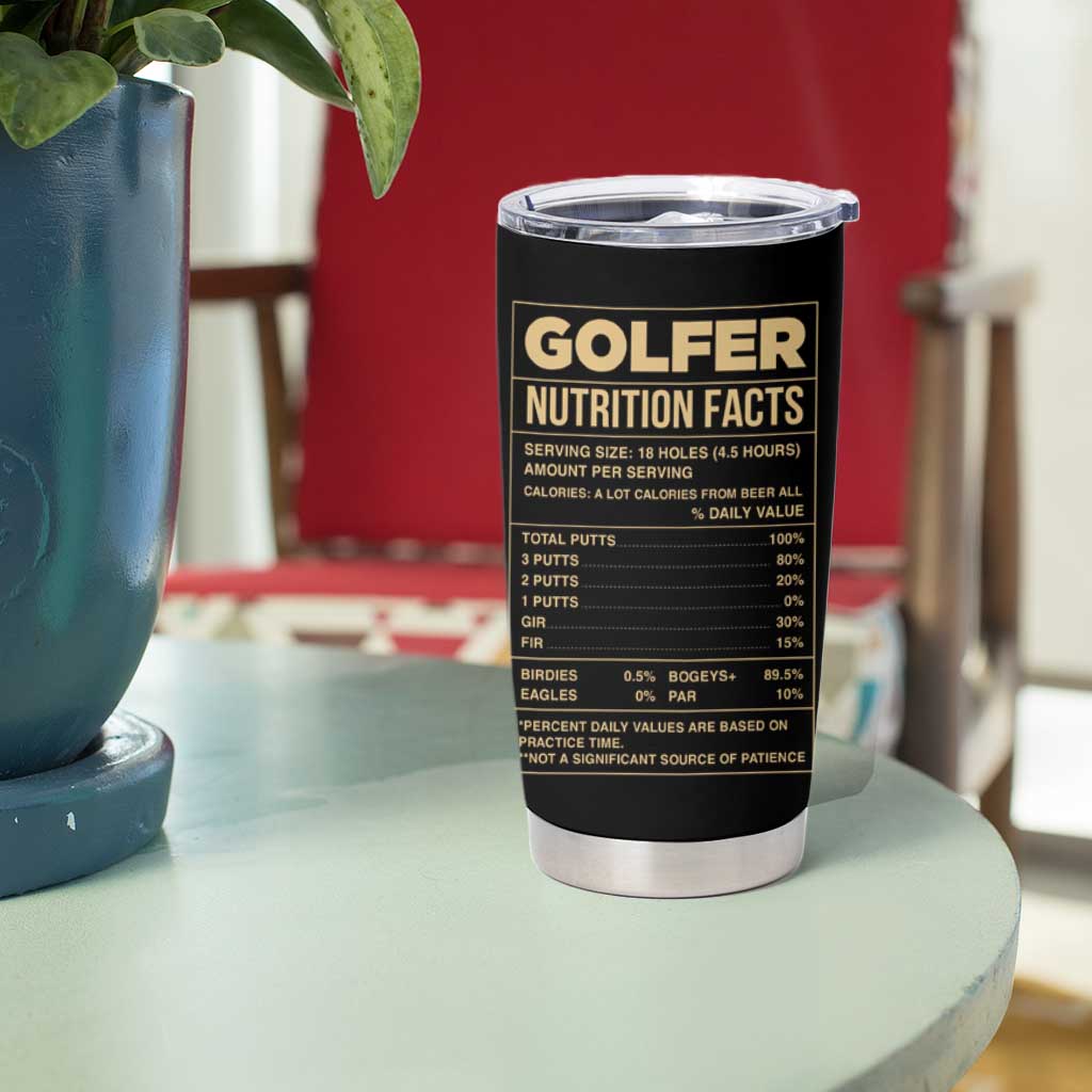 Golf Player Tumbler Cup Life Is Full Of Important Choices