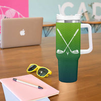 Gifts for Golf Player Tumbler With Handle It Takes A Lot Of Balls To Golf Like I Do