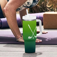 Gifts for Golf Player Tumbler With Handle It Takes A Lot Of Balls To Golf Like I Do