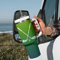 Gifts for Golf Player Tumbler With Handle It Takes A Lot Of Balls To Golf Like I Do