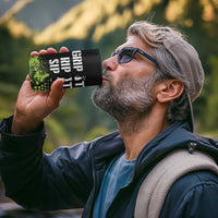 Personalized Funny Golf Player 4 in 1 Can Cooler Tumbler Custom Name Grip It Rip It Sip It Beer Drinking