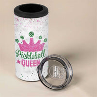 Gifts for Pickleball Lover 4 in 1 Can Cooler Tumbler Pickleball Queen