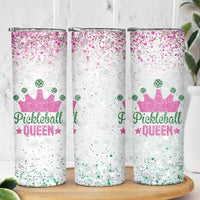 Gifts for Pickleball Lover Skinny Tumbler Pickleball Queen