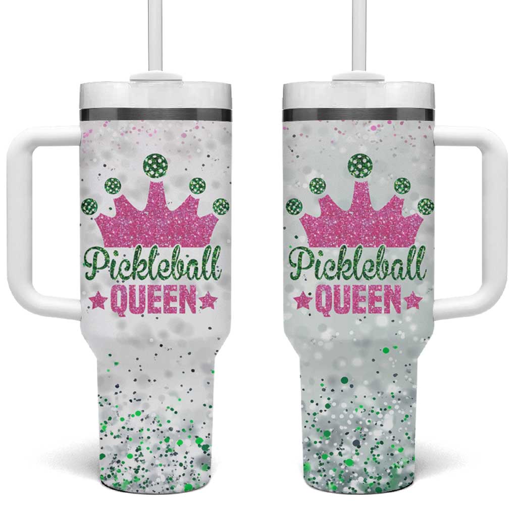 Gifts for Pickleball Lover Tumbler With Handle Pickleball Queen