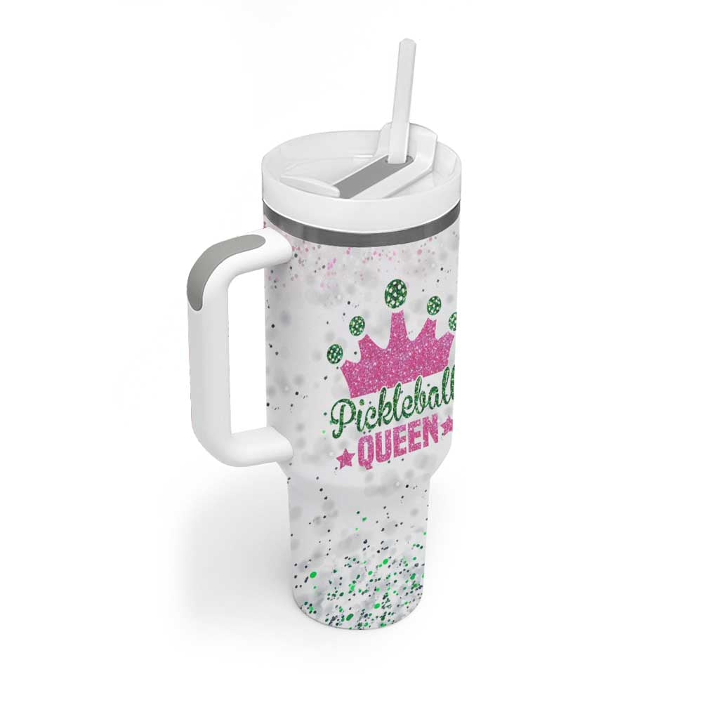 Gifts for Pickleball Lover Tumbler With Handle Pickleball Queen