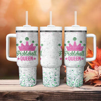 Gifts for Pickleball Lover Tumbler With Handle Pickleball Queen