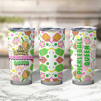 Pickleball Player Tumbler Cup Pickleball Queen