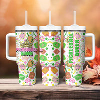 Pickleball Player Tumbler With Handle Pickleball Queen