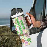 Pickleball Player Tumbler With Handle Pickleball Queen